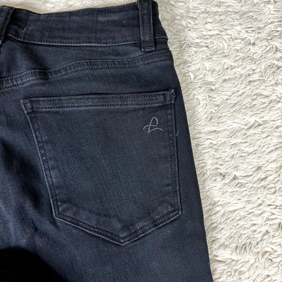 DL1961 Premium Denim Florence Crop Mid Rise Skinny Leg Denim Jean in Otis 24 - Picture 5 of 10